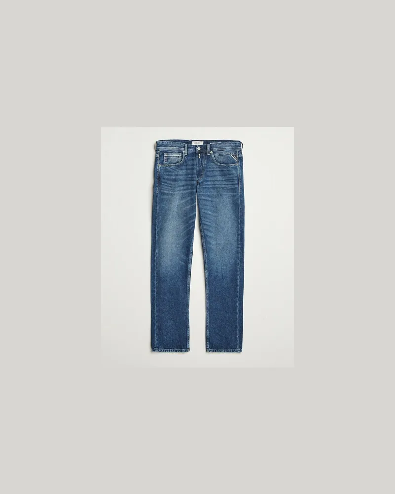 Replay Grover Rigid Orignal Jeans Dark Blue Blau