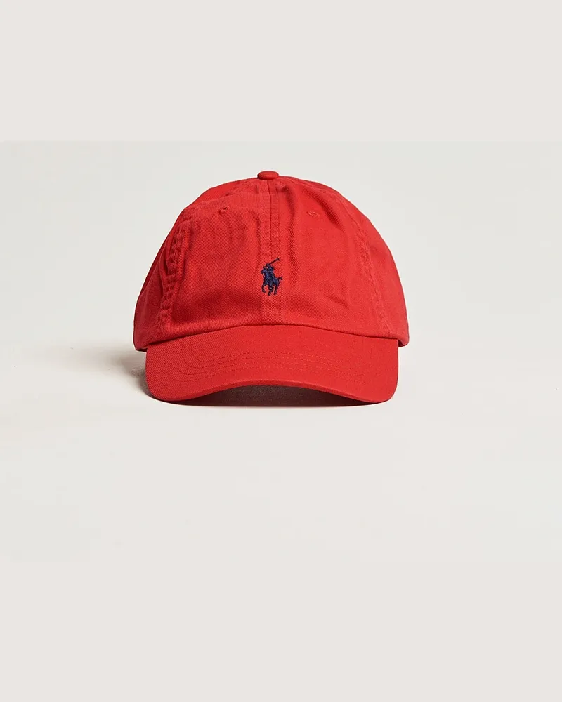 Ralph Lauren Classic Sports Cap Red Rot