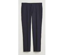 Denz Woll Trousers Navy