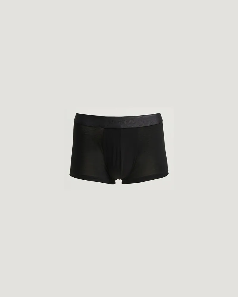 Sunspel Tencel Stretch Trunk Black Schwarz