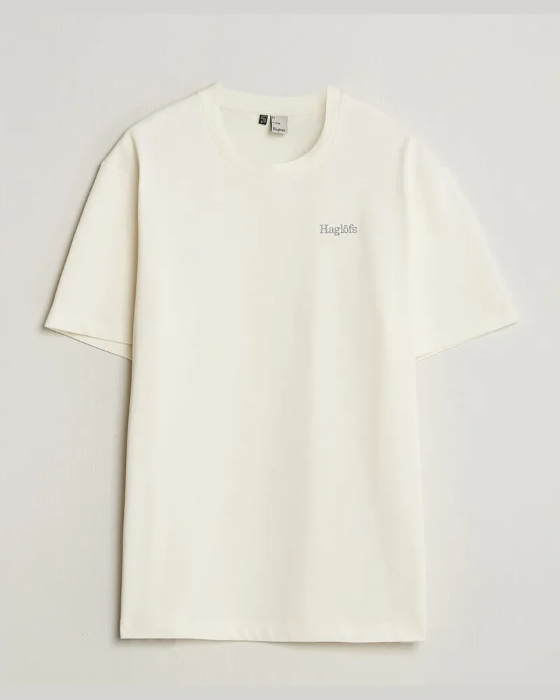 Haglöfs Haglöfs Organic Cotton T-Shirt Soft White Weiß
