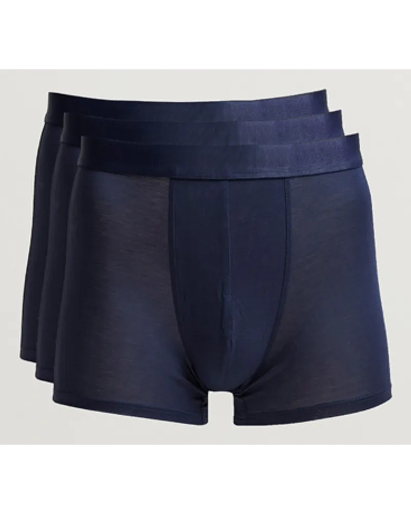 CDLP 3-Pack Boxer Briefs Navy Blue Blau