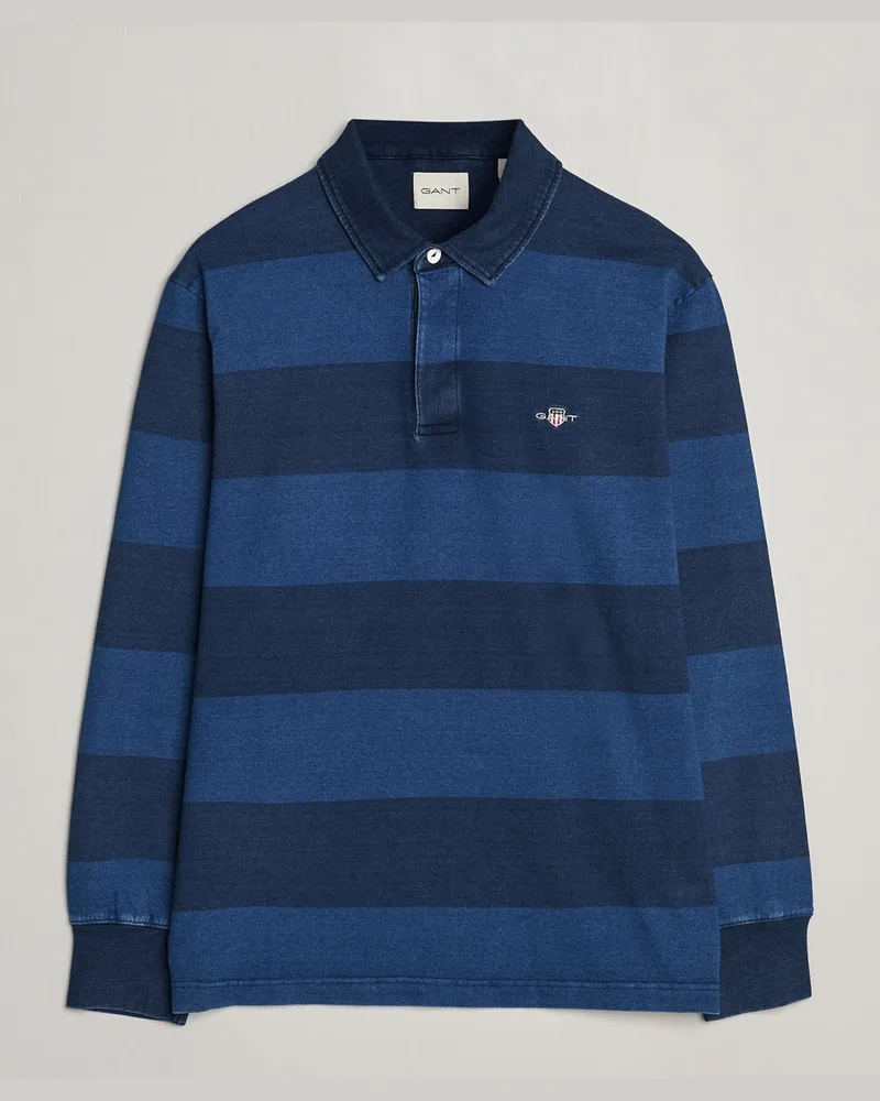 Gant Barstriped Rugger Navy/Indigo Blau