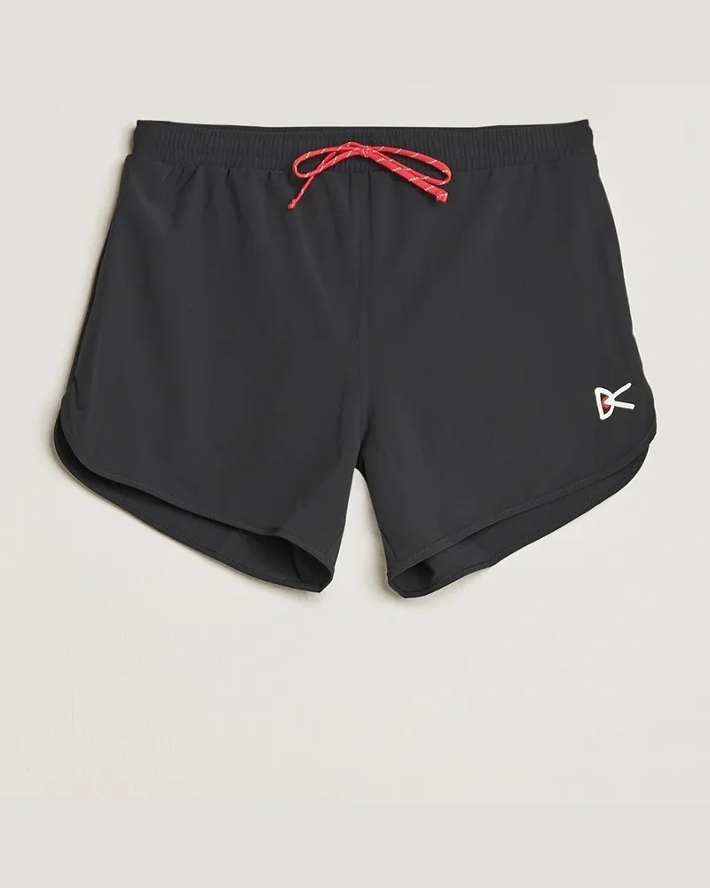 District Vision 5 Inch Training Shorts Black Schwarz