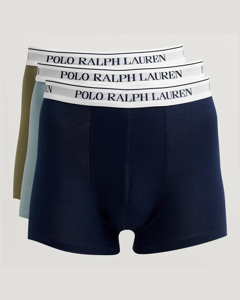 Ralph Lauren 3-Pack Trunks Navy/Blue/White Mehrfarbig