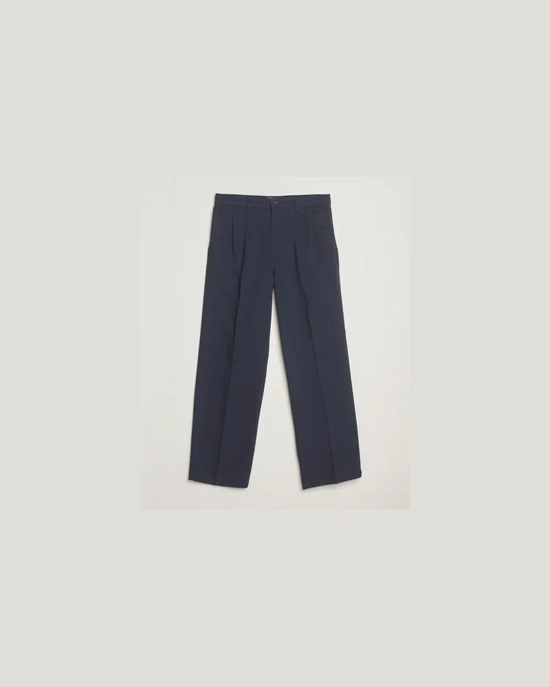 Dockers Original Pleated Chino Loose Navy Blau