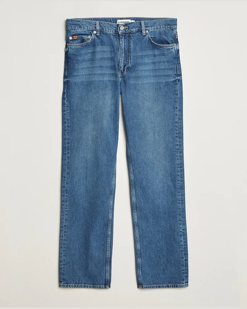 J.Lindeberg Cody Washed Reg Jeans Mid Blue Blau
