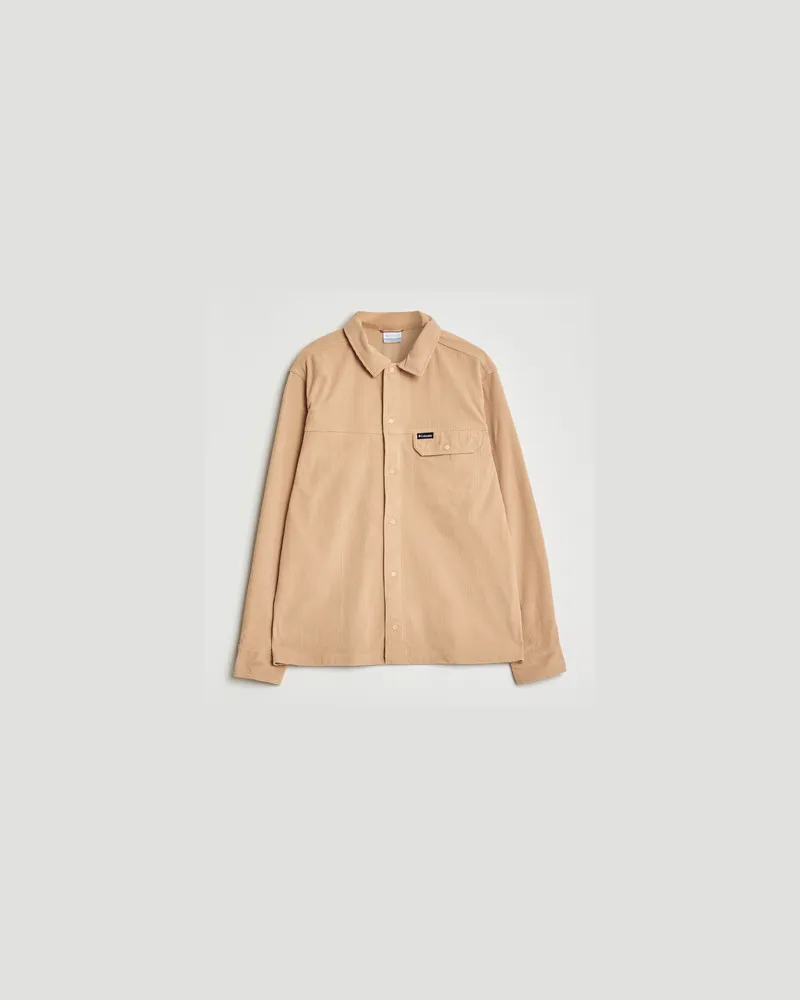 Columbia Sportswear Company Flare Gun Corduroy Shirt Canoe Beige