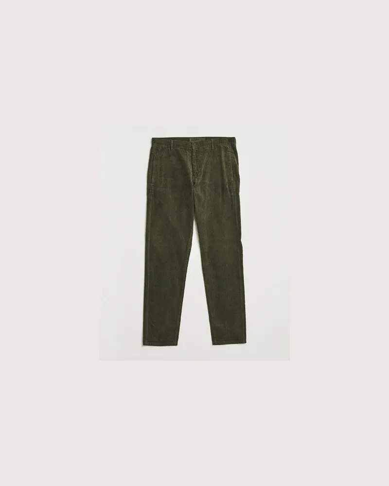 ASPESI Corduroy Pants Hunting Green Grün