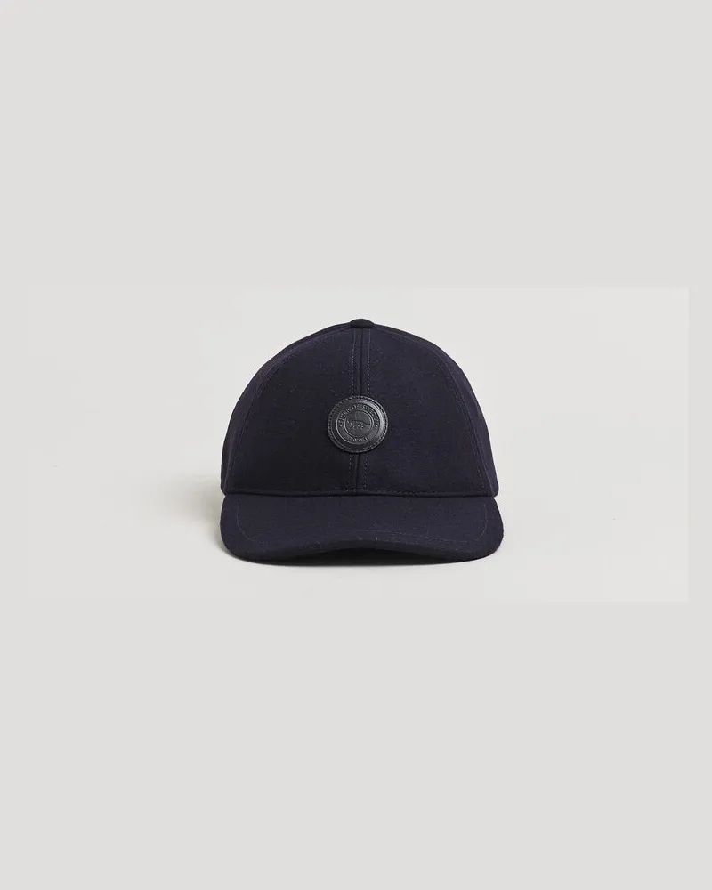 Tiger of Sweden Hent Wool/Cashmere Cap Light Ink Blau