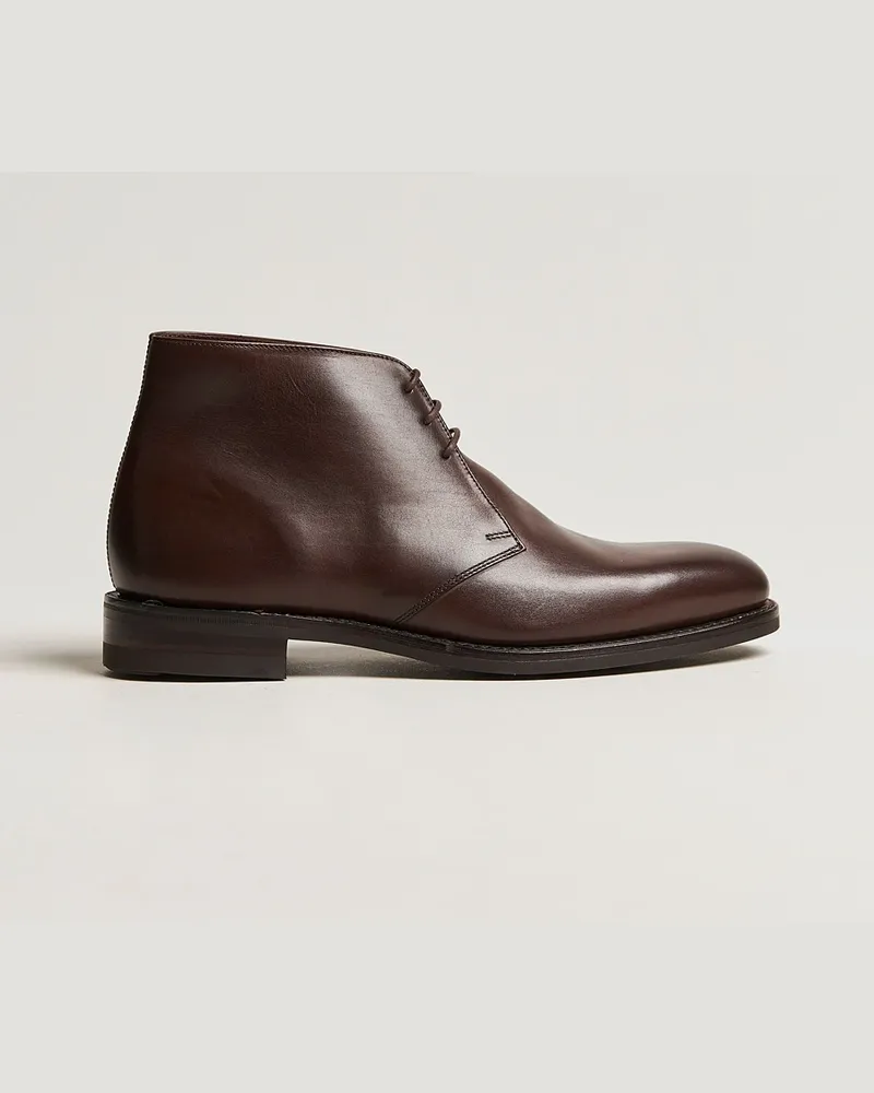 Loake 1880 Pimlico Chukka Boot Dark Brown Calf Braun