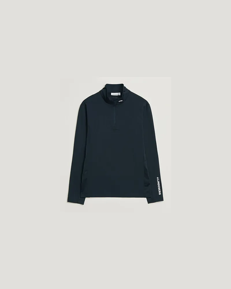 J.Lindeberg Tour Tech Mid Layer Half Zip JL Navy Blau