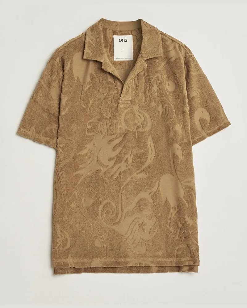 OAS Terry Polo Shirt Wendelo Braun