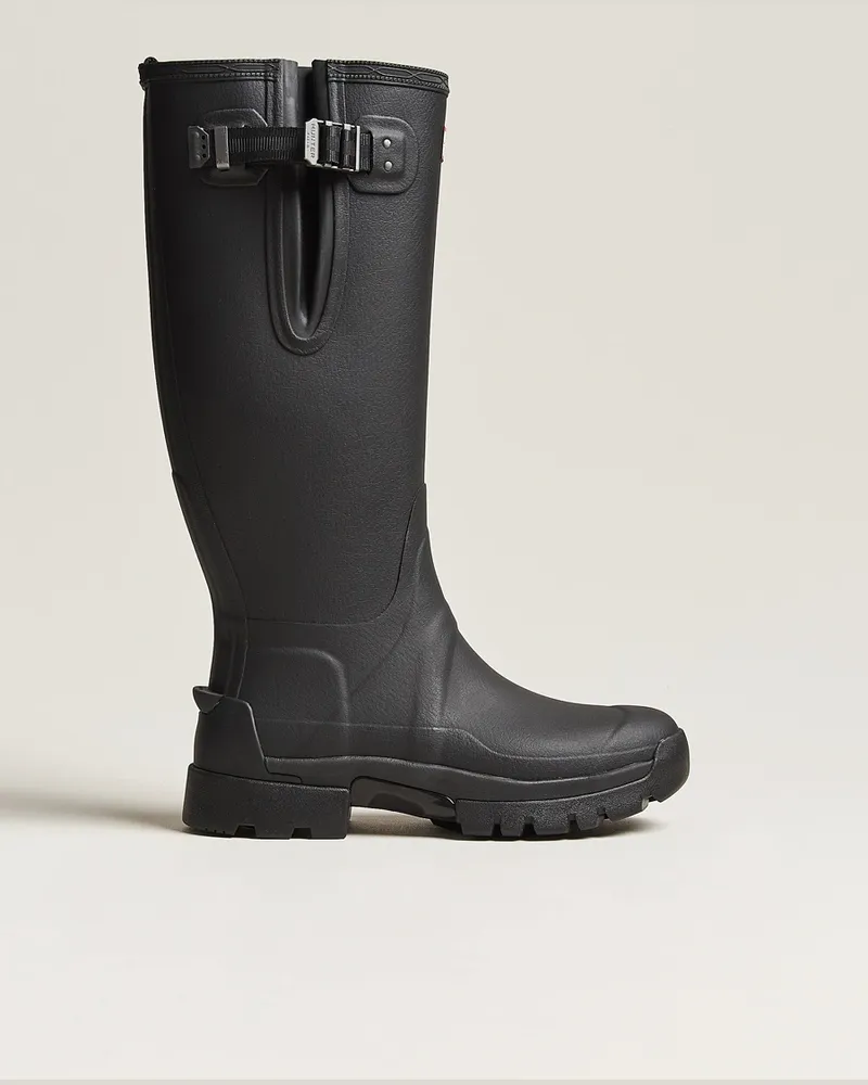 Hunter Balmoral Side Adjustable Neo Boot Black Schwarz