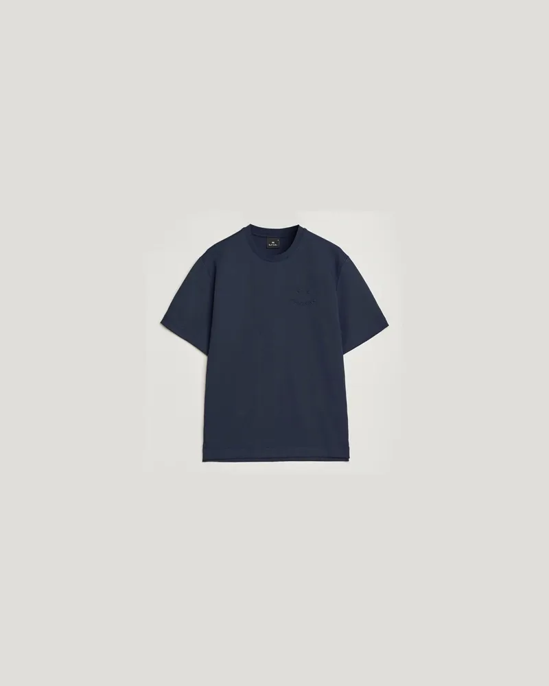 Paul Smith Casual Fit Happy T-Shirt Navy Blau