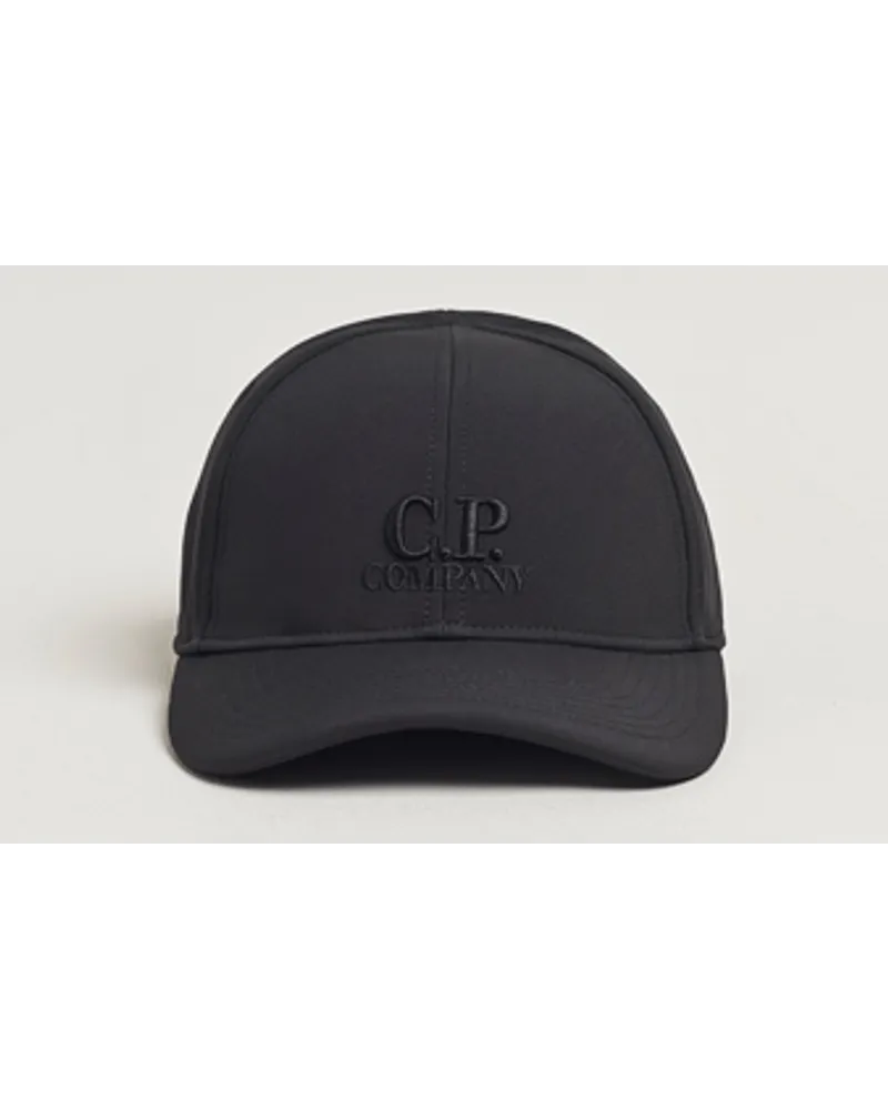 C.P. Company CP Shell Baseball Cap Black Schwarz