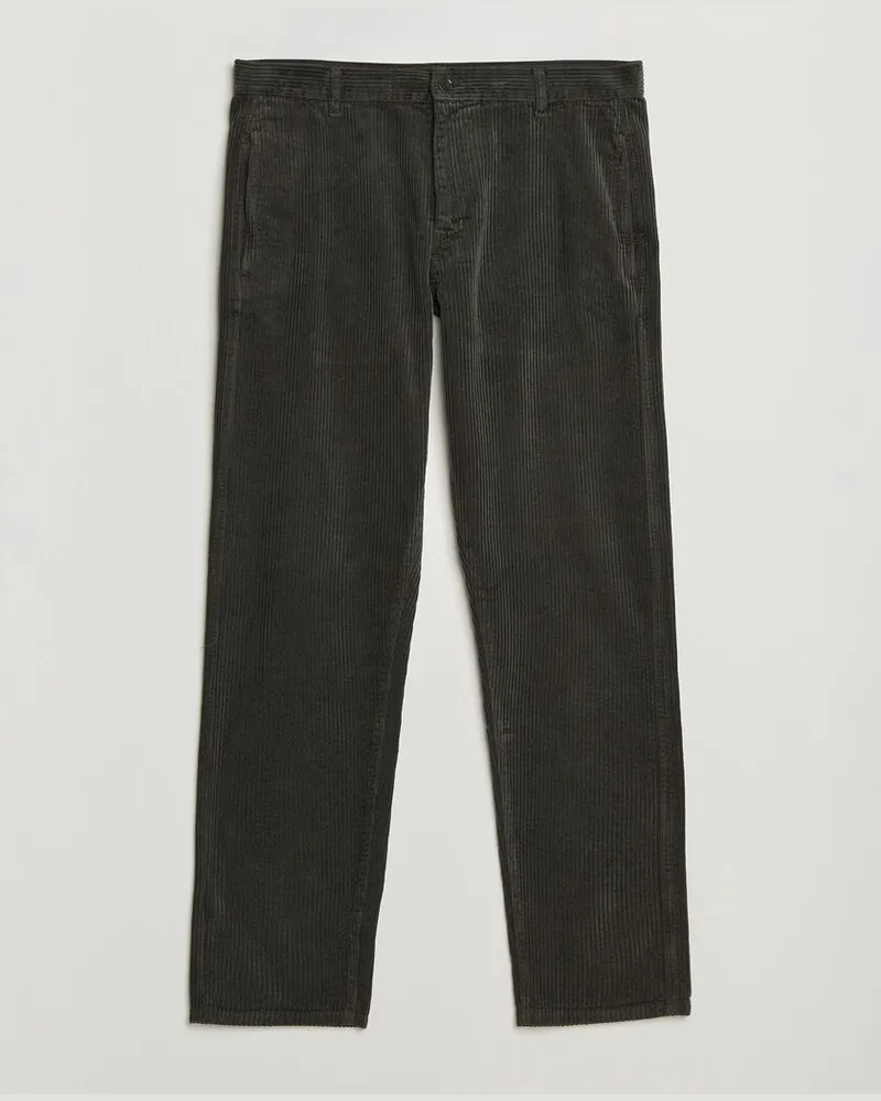 ASPESI Corduroy Pants Dark Brown Grau