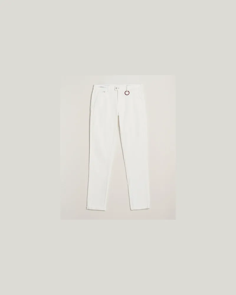Tramarossa Luis Superstrech Cotton Chino White Weiß