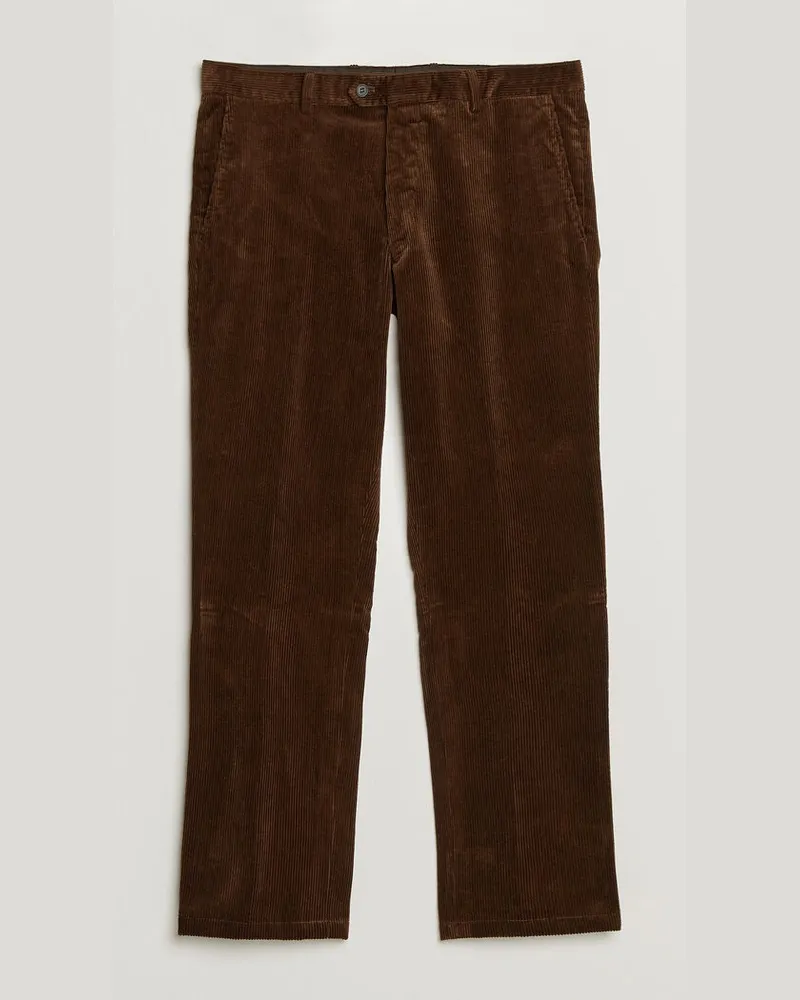 Oscar Jacobson Dandy Corduroy Trousers Brown Braun