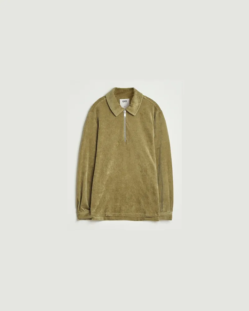 OAS Savvy Half Zip Green Grün