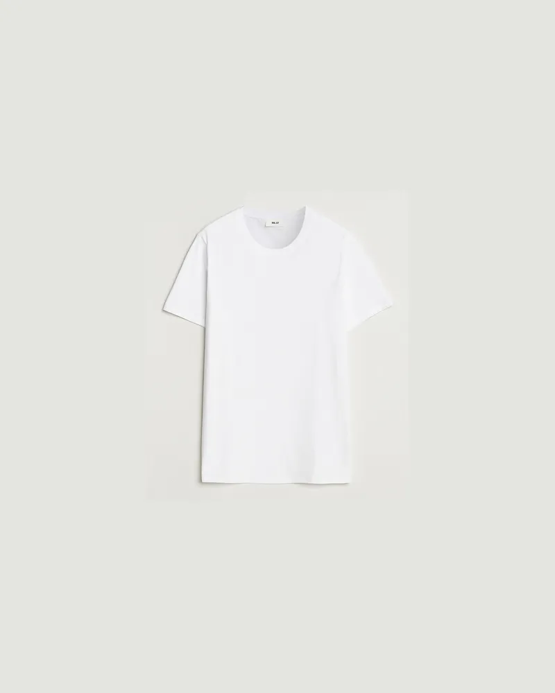 NN 07 NN07 Percy Crew Neck T-Shirt White Weiß