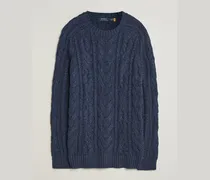 Cotton Marl Pullover Navy Combo