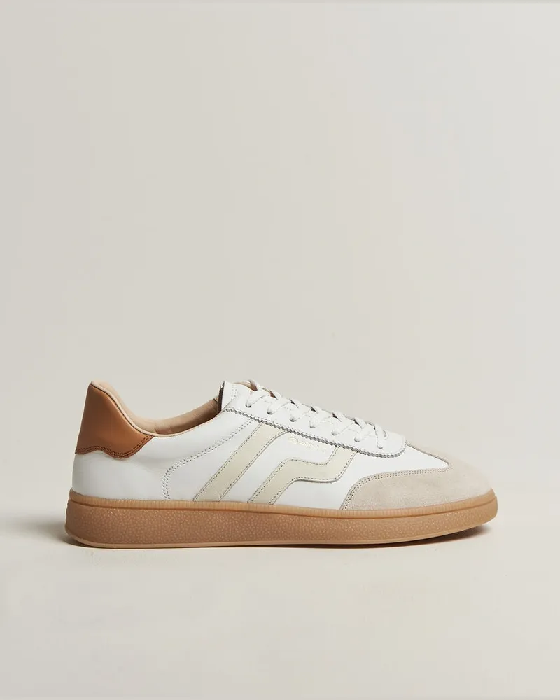 Gant Cuzmo Leather/Suede Sneaker White Weiß