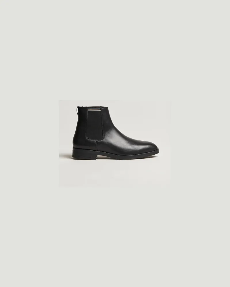 Paul Smith Lansing Leder Chelsea Boot Black Schwarz