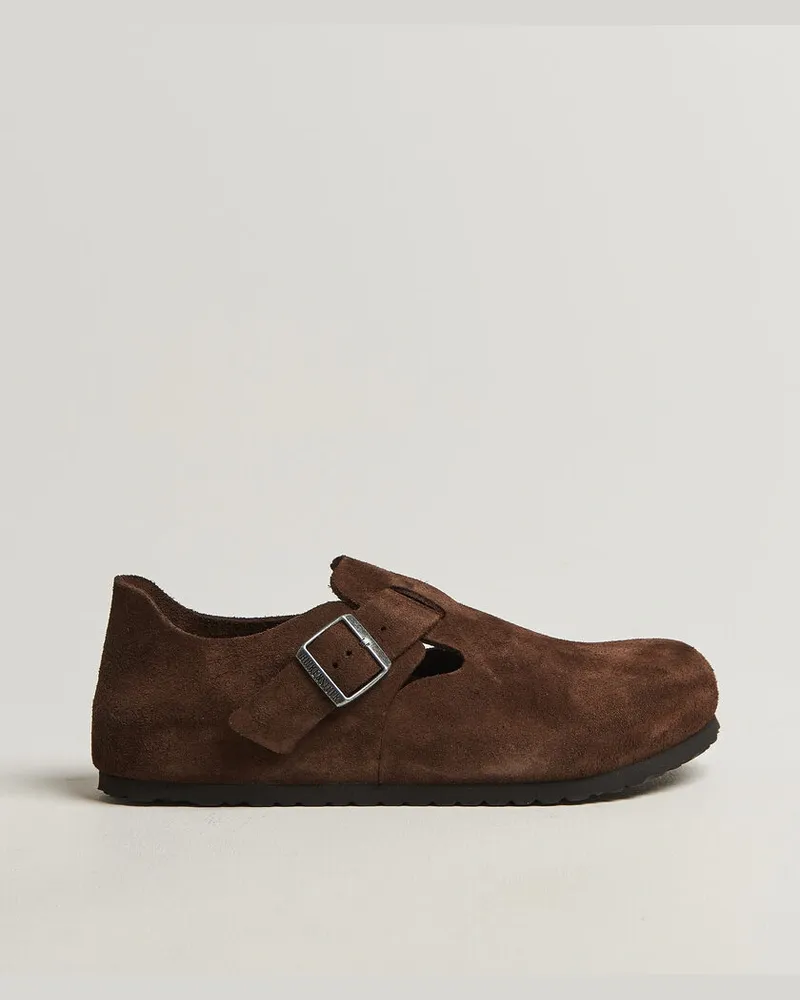 Birkenstock London Carafe Suede Braun
