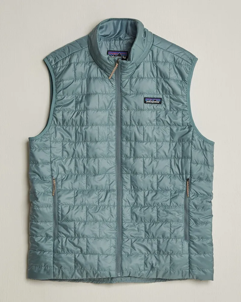 Patagonia Nano Puff Vest Blue Sage Grün