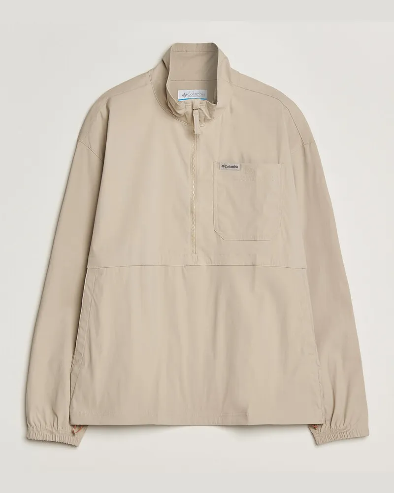 Columbia Sportswear Company Landroamer Half-Zip Overshirt Ancient Fossil Beige