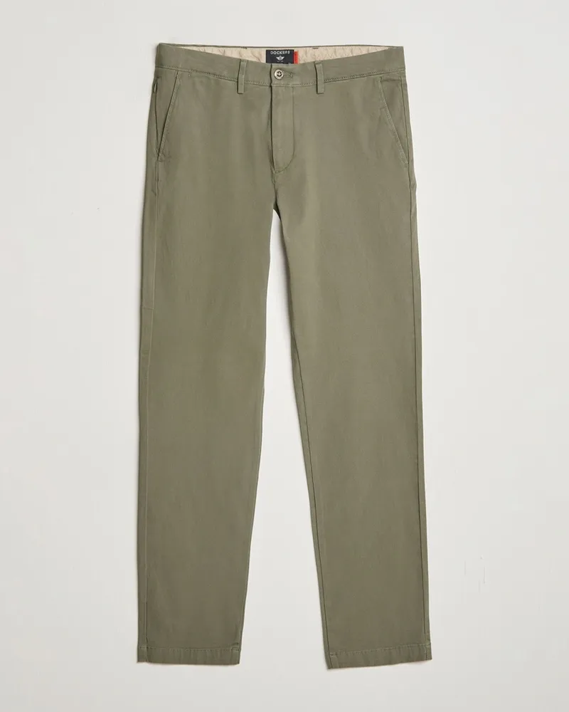 Dockers Cotton Chino Tapered Camo Grün