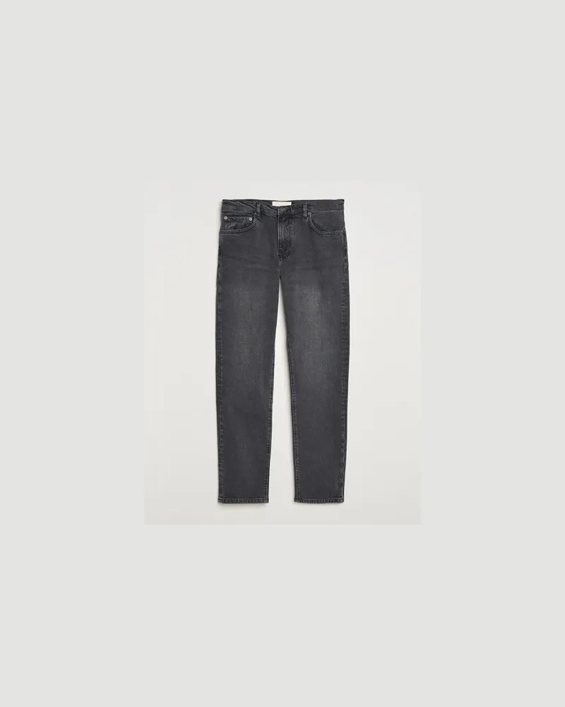 JEANERICA TM005 Tapered Jeans Black Overdye Schwarz