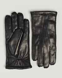 Hestra George Lambskin Hairsheep Glove Black Schwarz