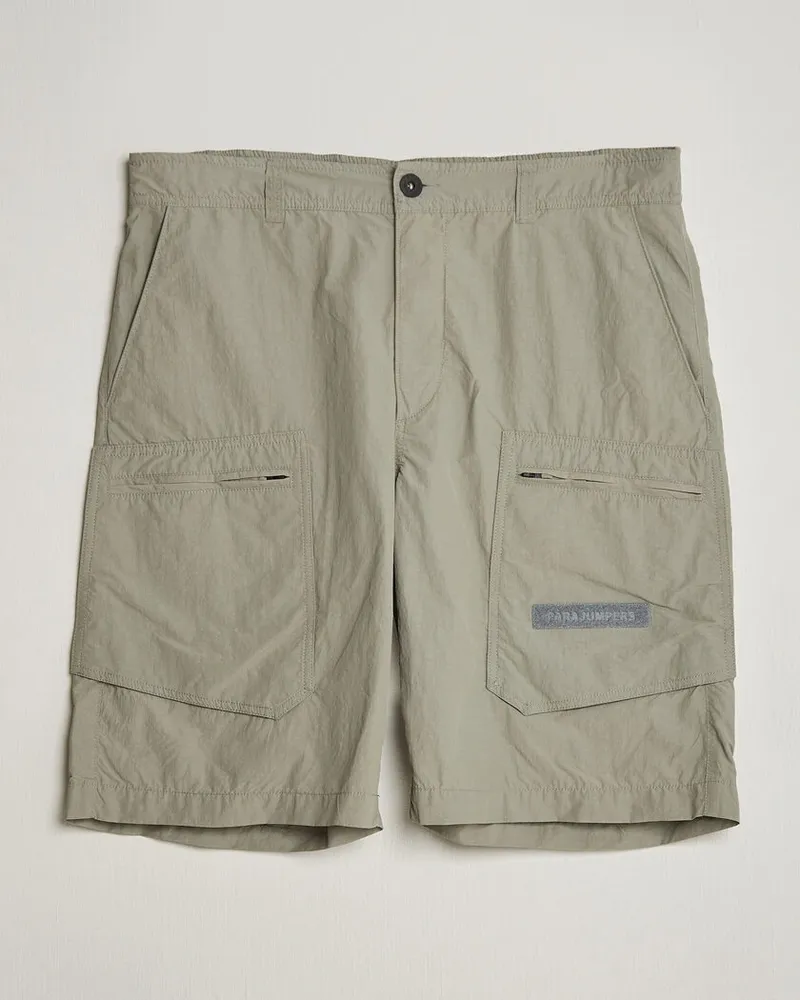 Parajumpers Lex Smash Peached Nylon Shorts Nowhere Grün