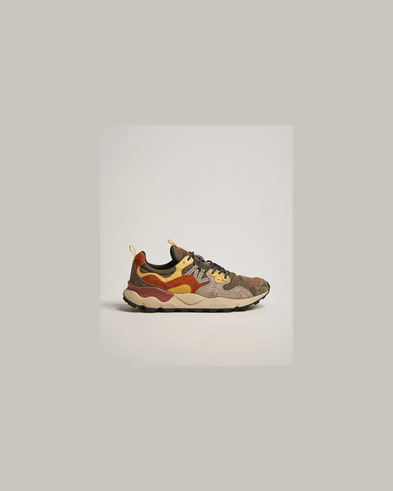 Flower MOUNTAIN Yamano 3 Suede Sneaker Multi Mehrfarbig