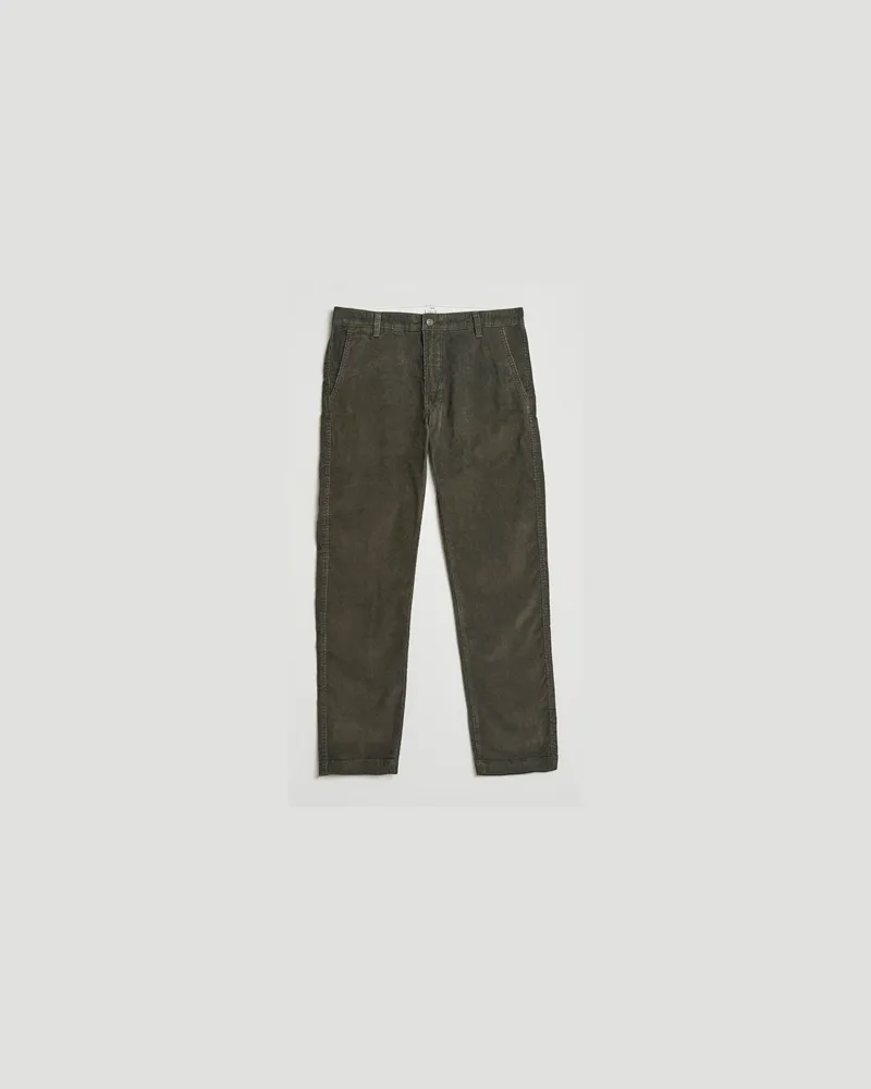 Levi's 14W Corduroy Chino Black Olive Grün