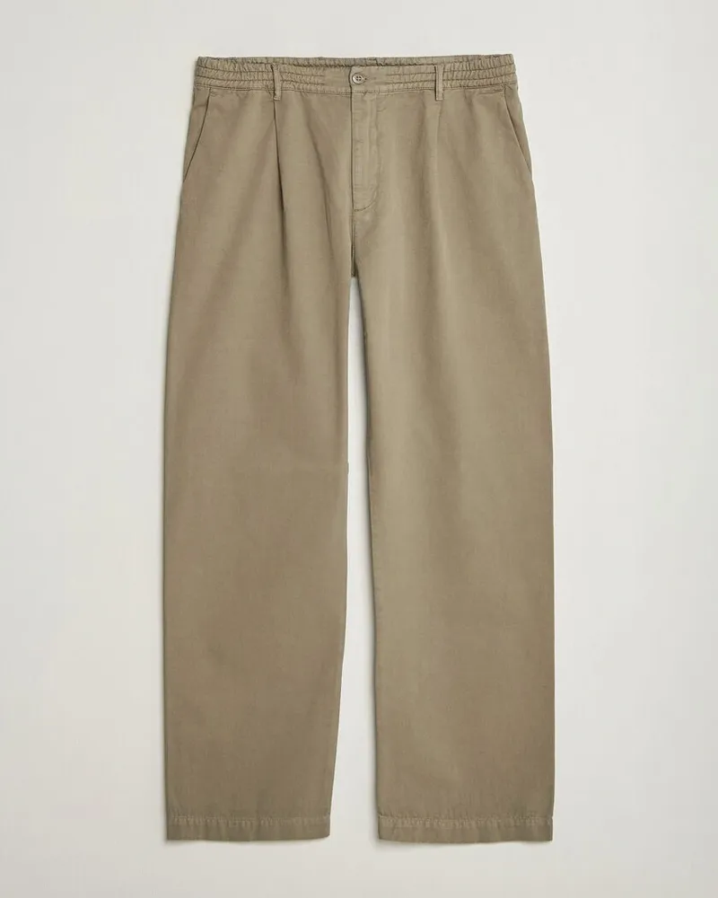 C.P. Company Cotton Gabardine Pants Grey Grau