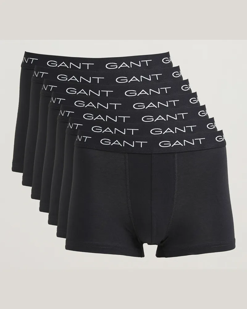 Gant 7-Pack Trunk Black Schwarz