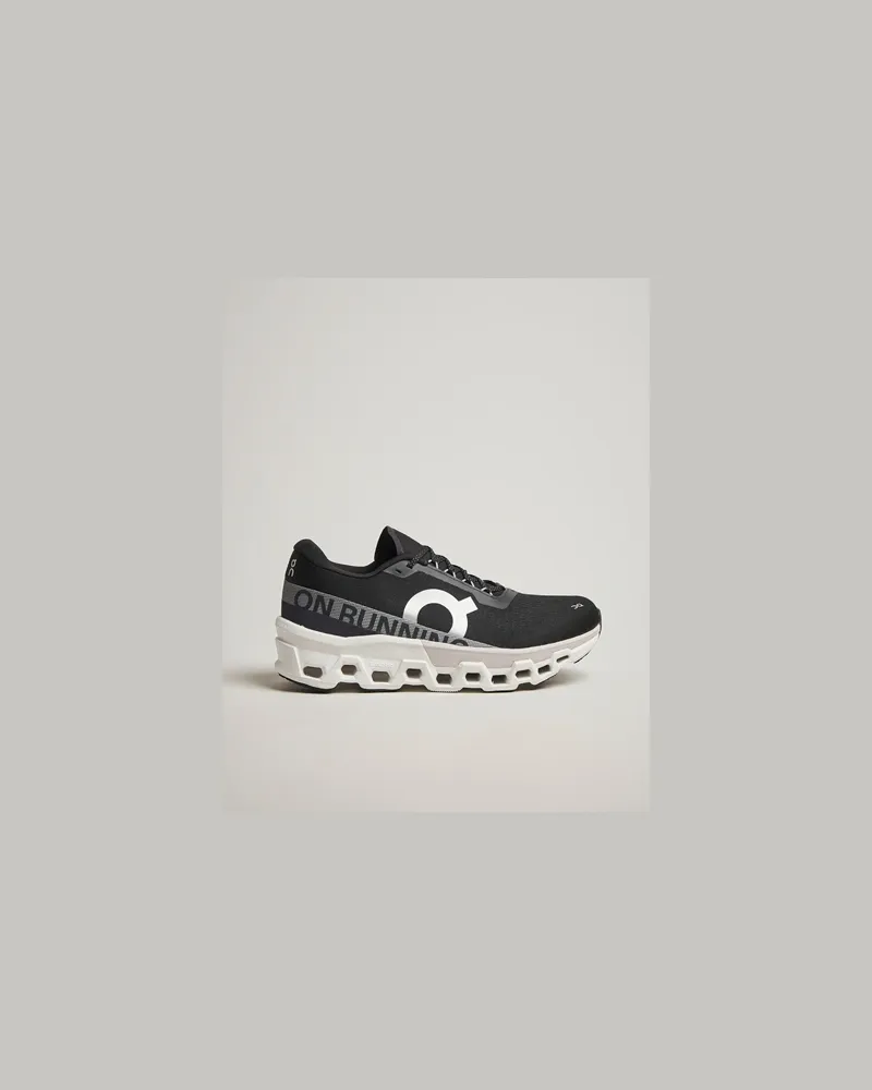ON Cloudmonster 2 Black/Frost Schwarz