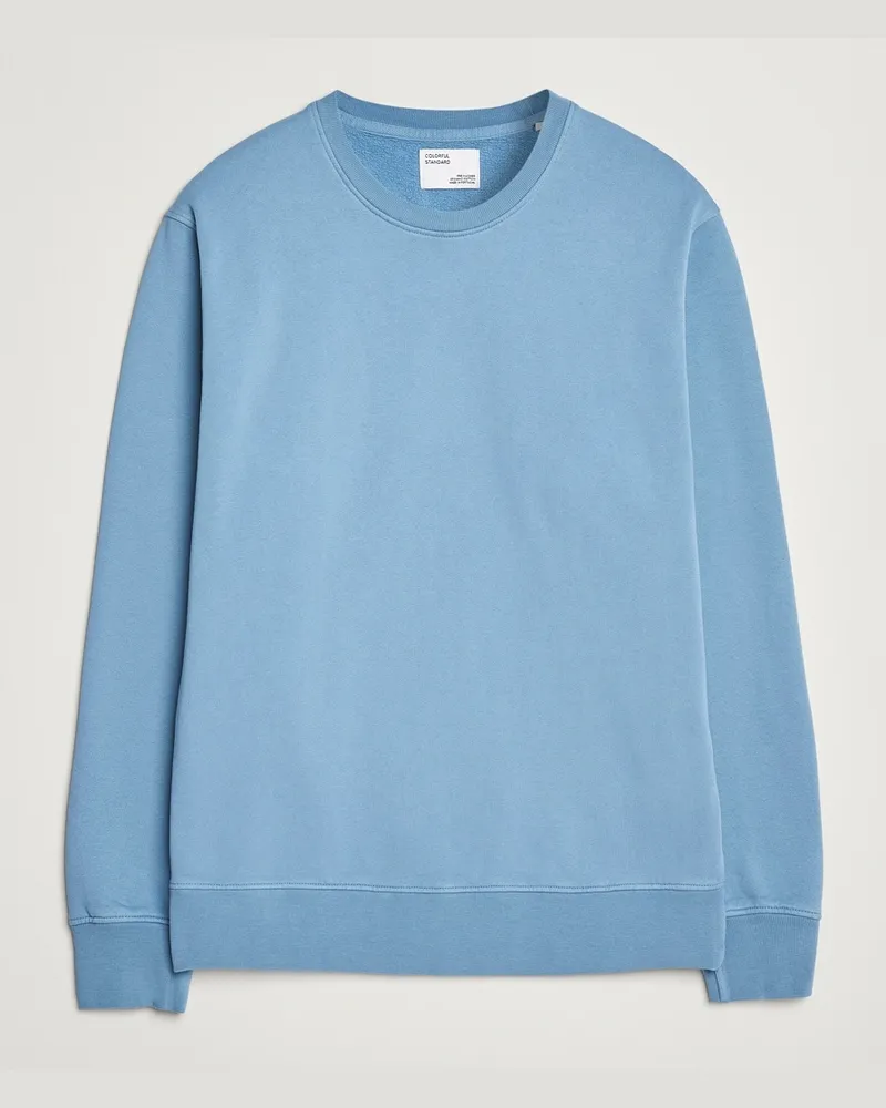 COLORFUL STANDARD Classic Organic Crew Neck Sweat Seaside Blue Blau
