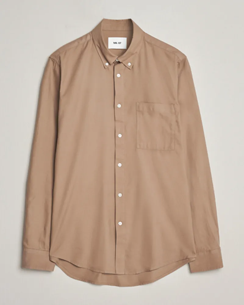 NN 07 Arne Tencel Shirt Greige Beige