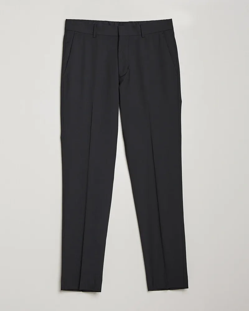 Tiger of Sweden Tenuta Wool Travel Suit Trousers Black Schwarz