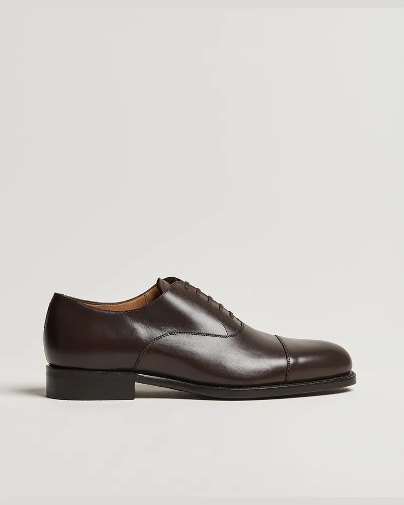 Oscar Jacobson Oxford Shoes Dark Mud Brown Braun