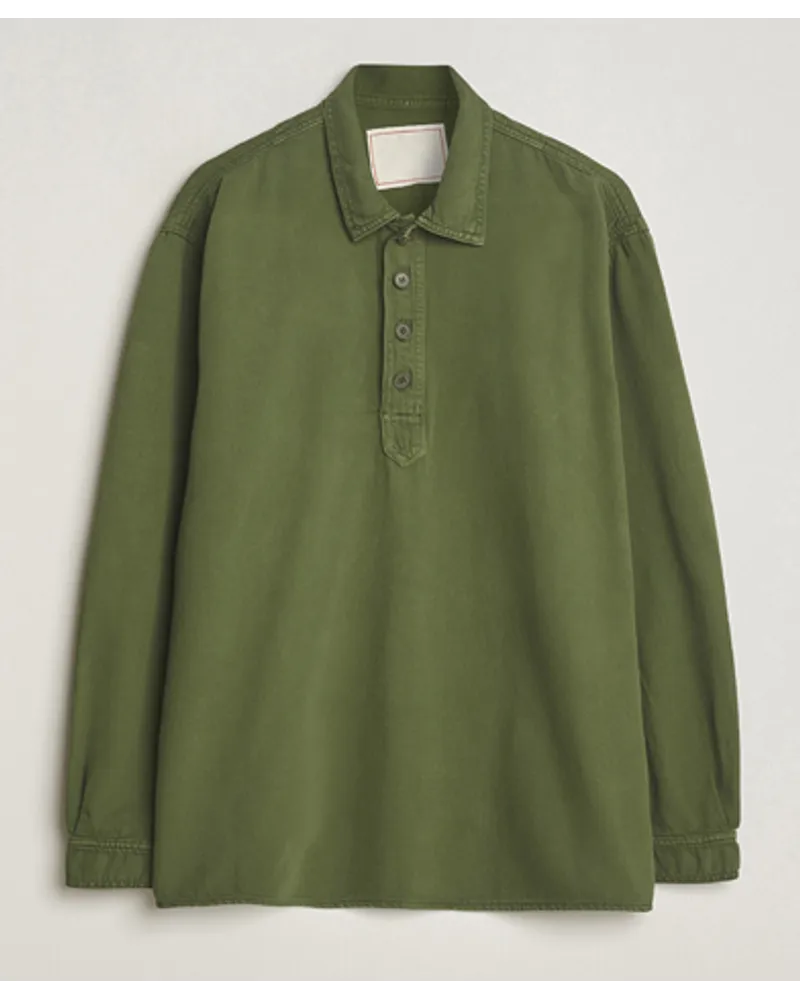 JEANERICA Lala Popover Shirt Green Grün