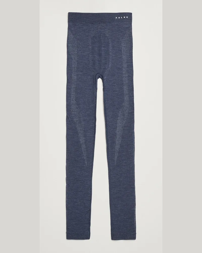 Falke Wool Tech Tights Space Blue Blau