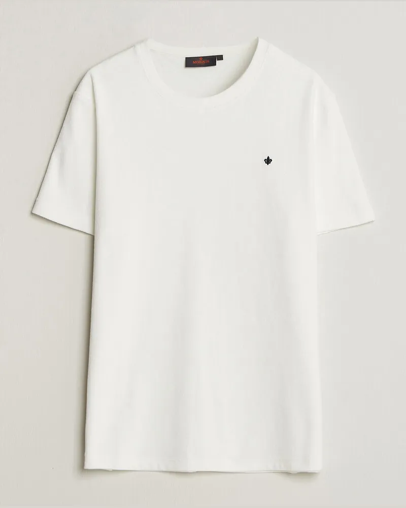 Morris Delon Terry Tee Off White Weiß