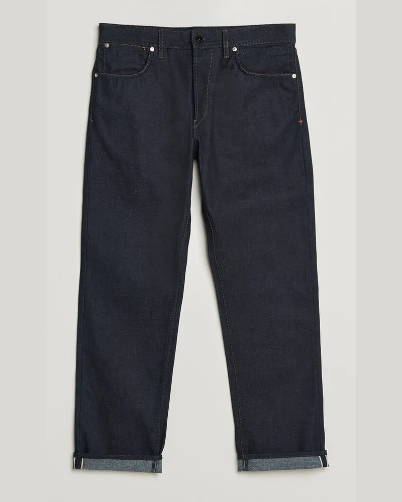 Stone Island Regular Straight Fit Selvedge Jeans Blue Raw Blau