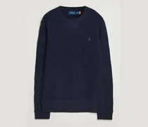 Cotton/Wool Pullover Hunter Navy