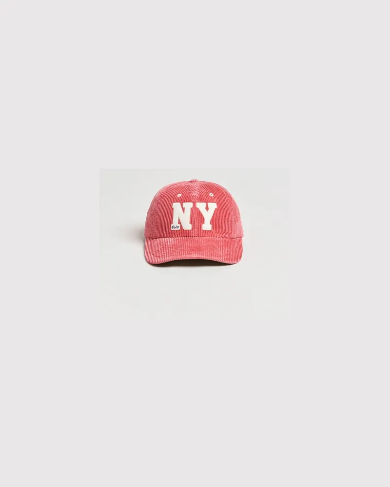 Ralph Lauren NY Cord Cap Red Sky Rosa